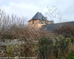 Janvier Constructions Bois - Trégastel - Création extension "tour de manoir" HENGOAT 22